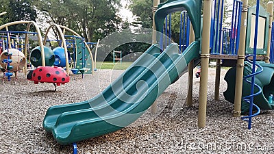 Children playground in Canada Editorial Stock Photo