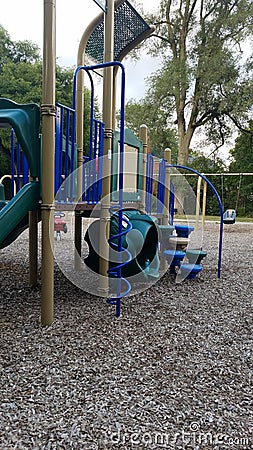 Children playground in Canada Editorial Stock Photo