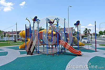 Children Playground in Seremban Stock Photo