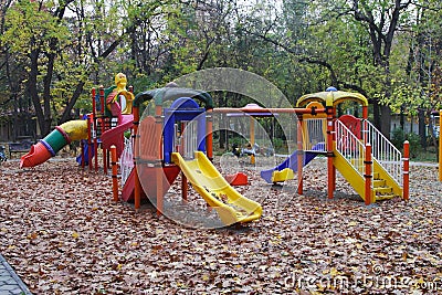 Children playground Stock Photo