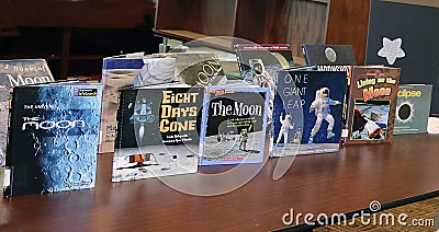 Children`s Astronomy Books Editorial Stock Photo