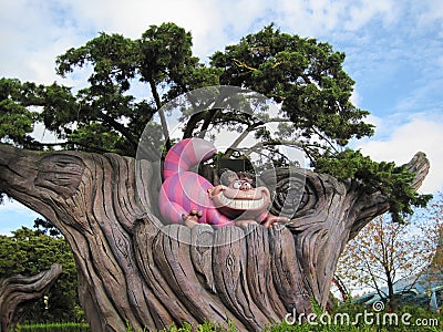 Children`s attraction in Disneyland, Paris. Editorial Stock Photo