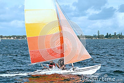 Children Sailing 6. Editorial Stock Photo