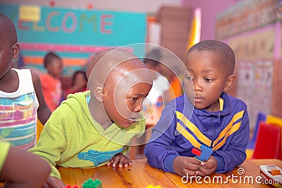 Children at School Editorial Stock Photo