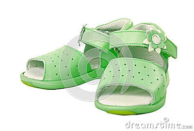 Children shoes Stock Photo