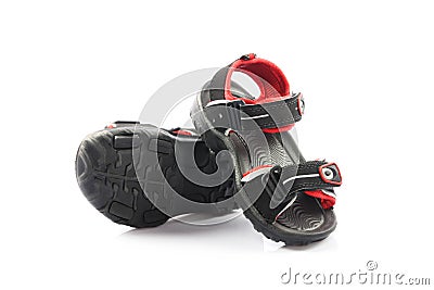 Children's footwear Stock Photo