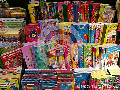 Childrens books Editorial Stock Photo