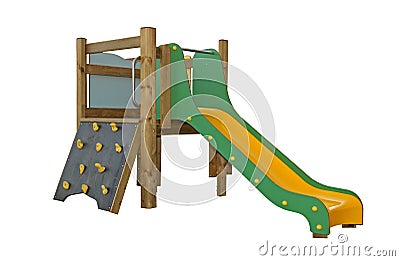 Childrens playground activity Stock Photo