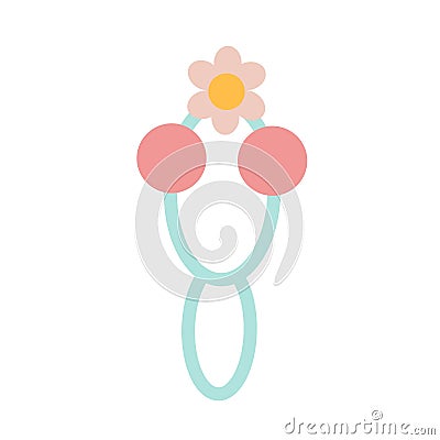 Childrens toy for baby, Entertainment for children, Vector clip art Vector Illustration