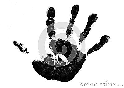 Childs hand Stock Photo