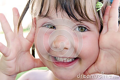 Childs portrait Stock Photo