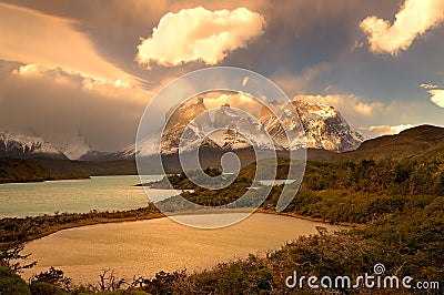 Chile, Patagonia, Torres del Paine Stock Photo