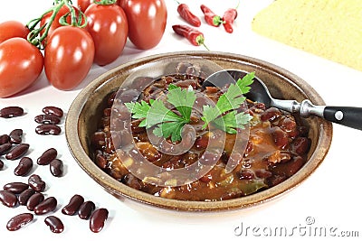 Chili con Carne Stock Photo