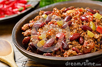 Chili Con Carne Stock Photo