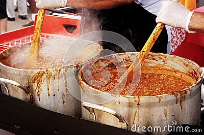 Chili Cook-off 1 Stock Photo