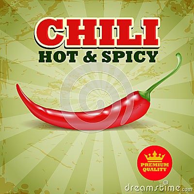 CHILI Vector Illustration