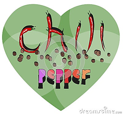 Chili pepper Vector Illustration