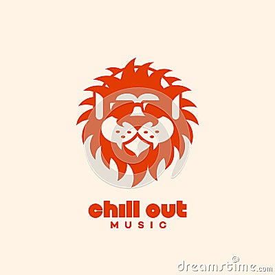 Chill out logo Vector Illustration
