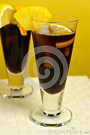 Chilled Coffee Caribbean Stock Photo