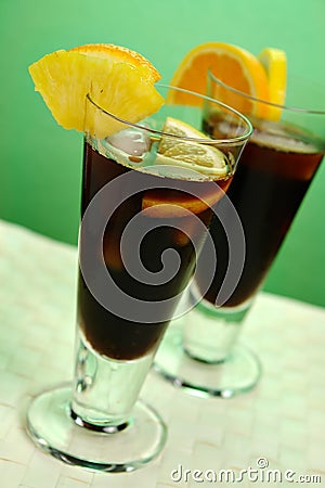 Chilled Coffee Caribbean Stock Photo