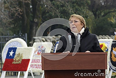Michelle Bachelet high commissioner of the united nations Editorial Stock Photo