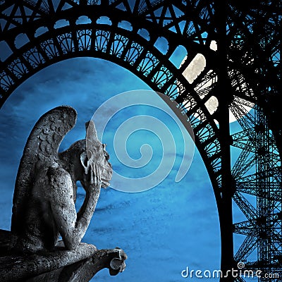 Chimera dreams Stock Photo