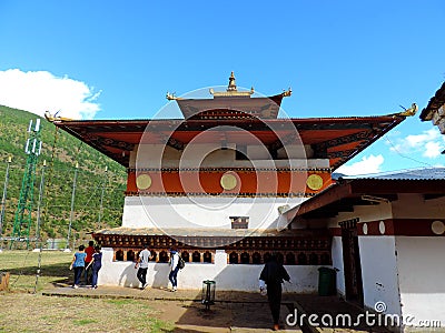 Chimi Lhakhang, Bhutan Editorial Stock Photo