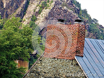 Harpers Ferry, West Virginia Stock Photo