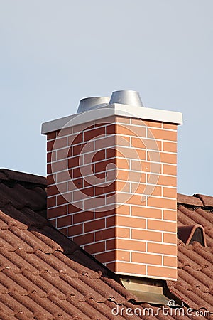 Chimney stack Stock Photo