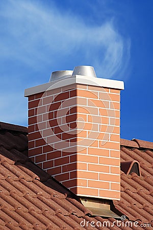 Chimney stack Stock Photo