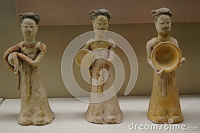 China ancient statue Editorial Stock Photo