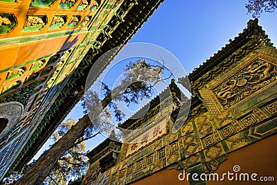 China architecture Stock Photo