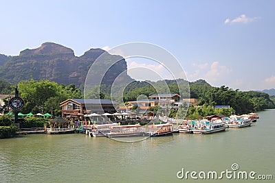 Waterway, water, transportation, river, boat, sky, lake, reservoir, marina, tourism, bay, reflection, mountain, loch, coast, fjord Editorial Stock Photo