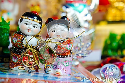 China doll Stock Photo