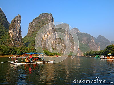 China Guilin Landscape Editorial Stock Photo