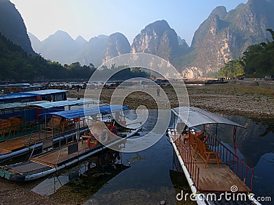 China Guilin Landscape Editorial Stock Photo