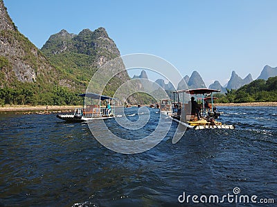 China Guilin Landscape Editorial Stock Photo
