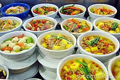 China hunan snack representative Stock Photo