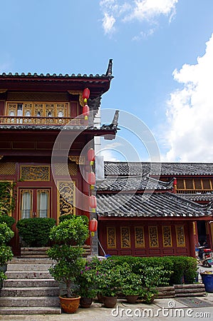 China lijiang Tower Stock Photo
