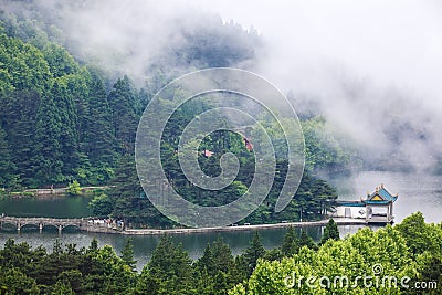 China lushan natural scenery Stock Photo