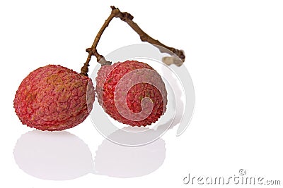 China Lychees Stock Photo