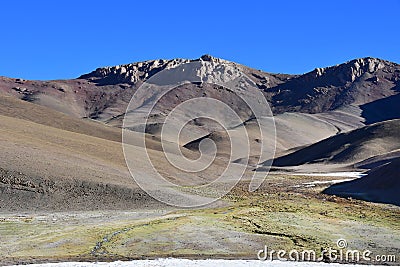 China. Mountains of Tibetan plateau Stock Photo