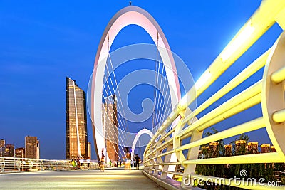 Cityscape of Nanjing, China Editorial Stock Photo