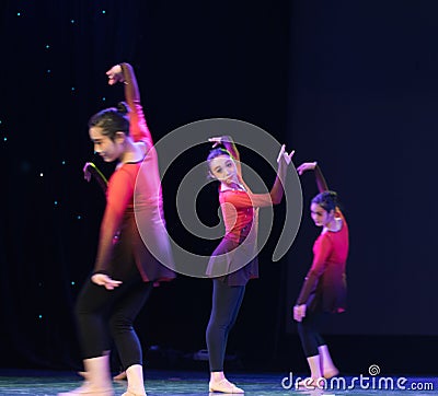 The youth problems-Modern dance Editorial Stock Photo