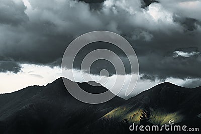 China`s Tibet scenery Stock Photo