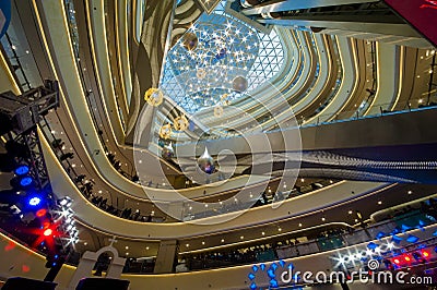 China Shanghai Aegean Shopping Park Editorial Stock Photo