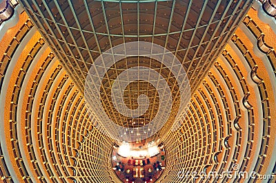 China, Shanghai: Jinmao tower Stock Photo