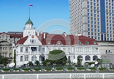 China Shanghai the russian consulate Editorial Stock Photo