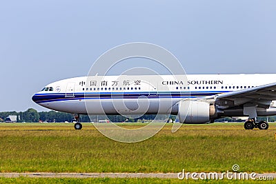 China Southern Airbus A330 Editorial Stock Photo