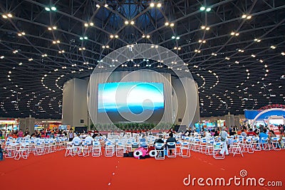 China Tourism Fair Editorial Stock Photo